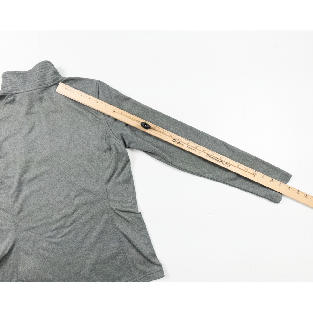 The North Face Sweater Womens Small Gray 1/4 Zip Pullover Lightweight Activewear - Picture 12 of 13